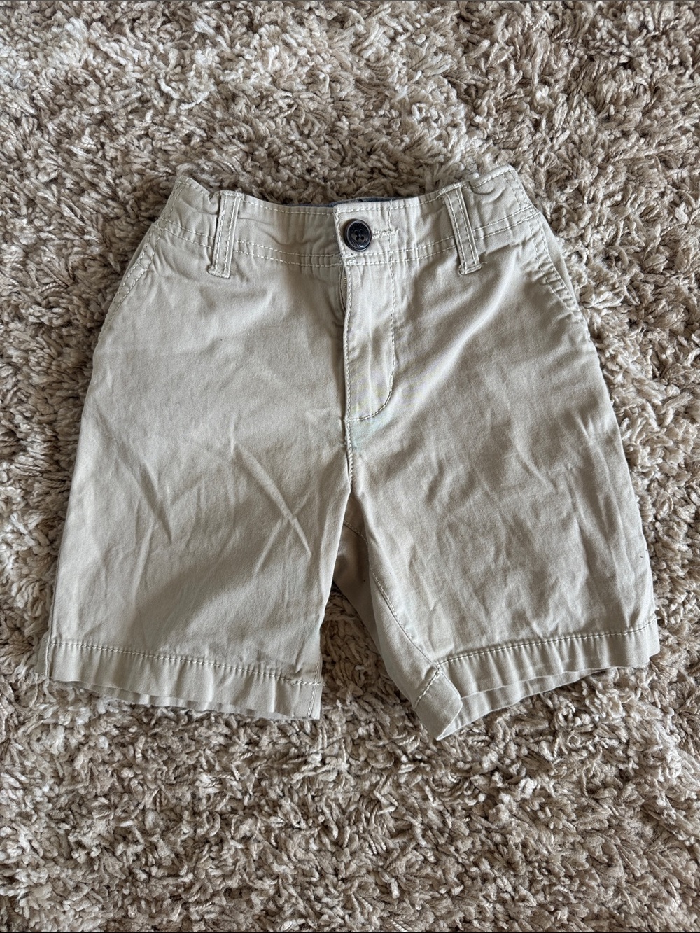 OshKosh B'gosh Tan Flat Front Boys' Shorts